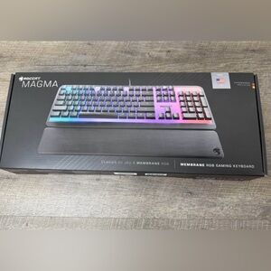 ROCCAT Magma - Membrane RGB Keyboard - Full Size - Black